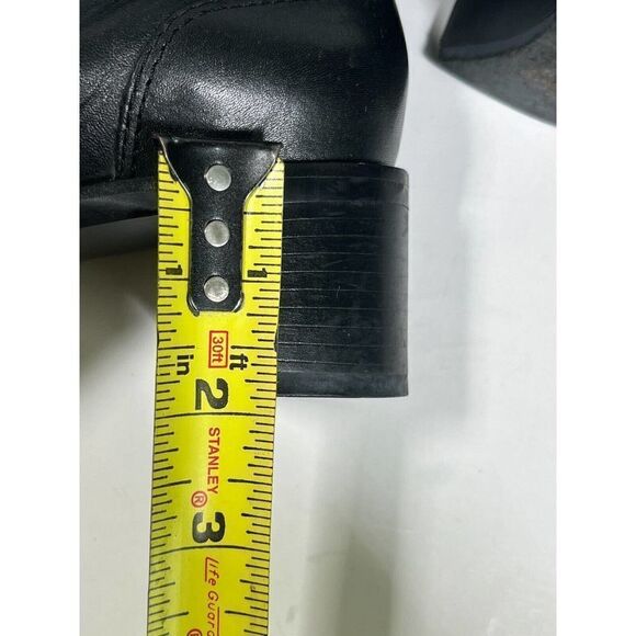 Steve Madden Womens Black Penny Loafer Shoes Block Heel Pointed Toe Size 6 - Picture 5 of 11